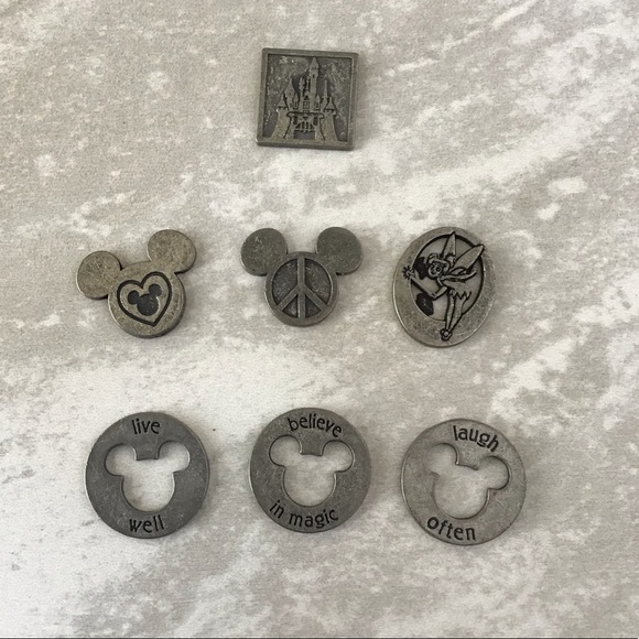 Disney Accessories - Disney Pieces of Magic Metal Token Pocket Coins